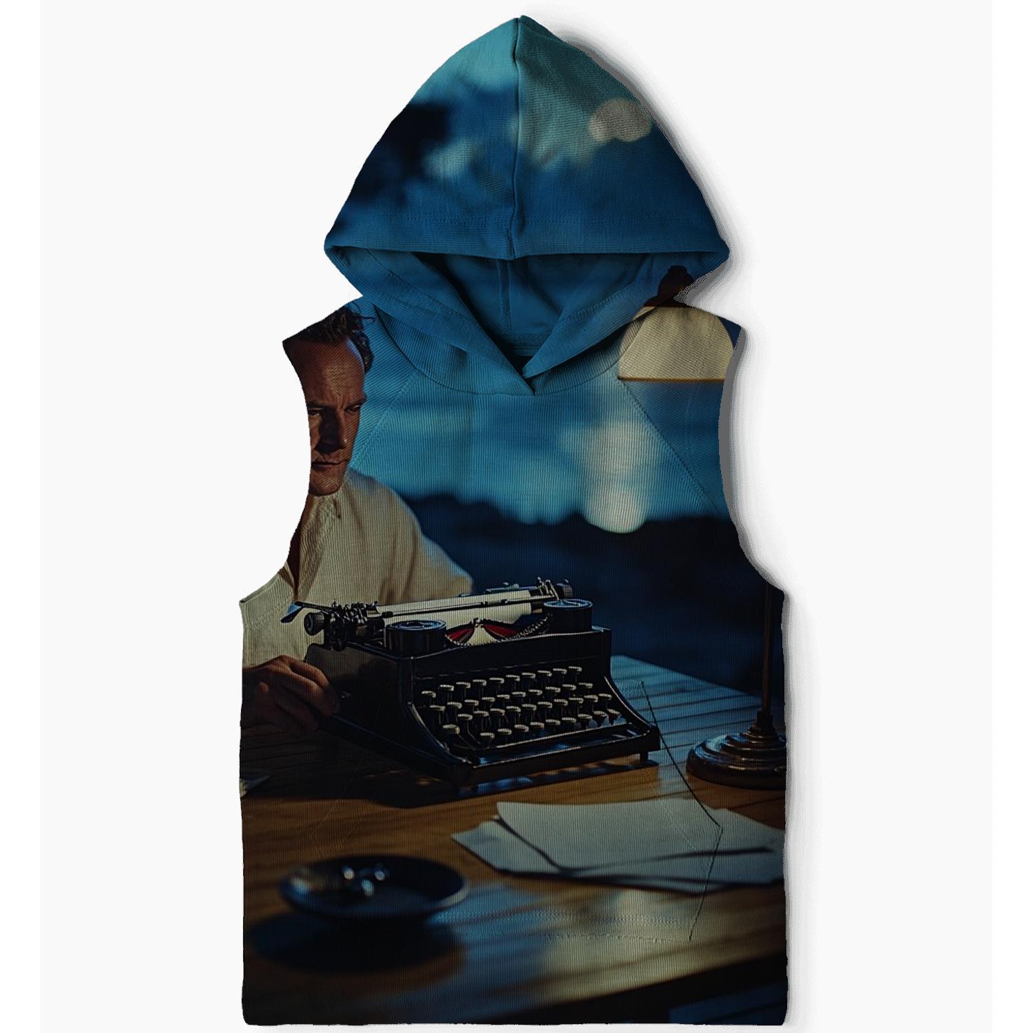 Typewriter Night At A Bahamian Guesthouse custom hoodies