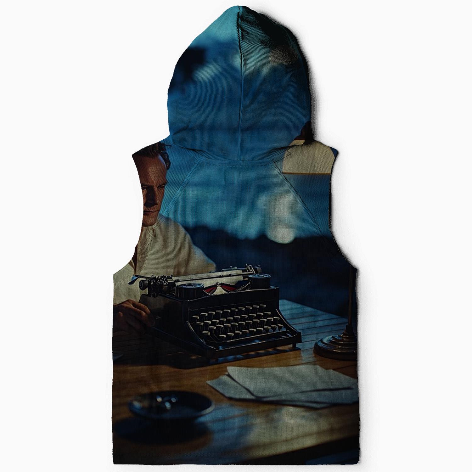 Typewriter Night At A Bahamian Guesthouse custom hoodies