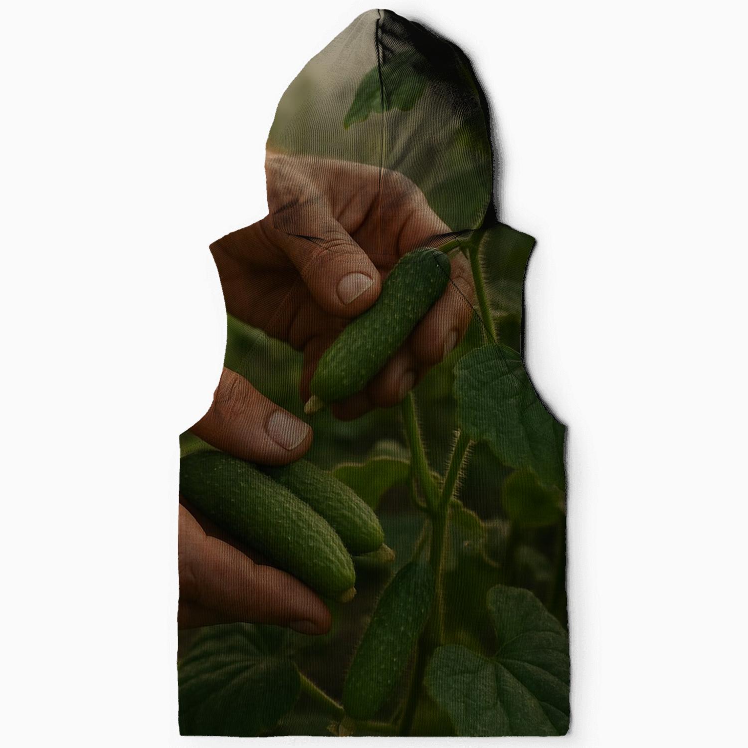 Cornichon Harvest In Early Morning Mist heavyweight hoodies