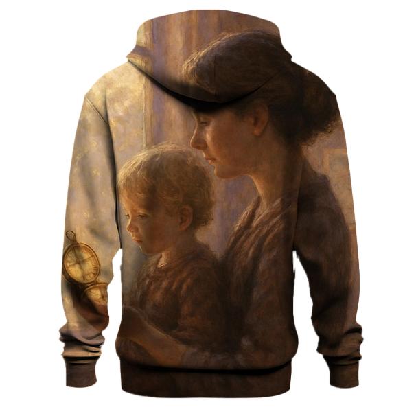 The Hearts Compass Guiding Light Of Her Love custom hoodies