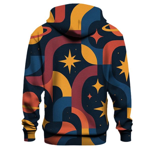 Cosmic Funk Geometry pullover hoodies