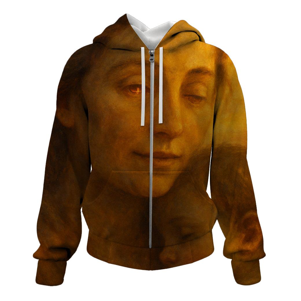 The Eternal Flame Within Her Eyes heavyweight hoodies