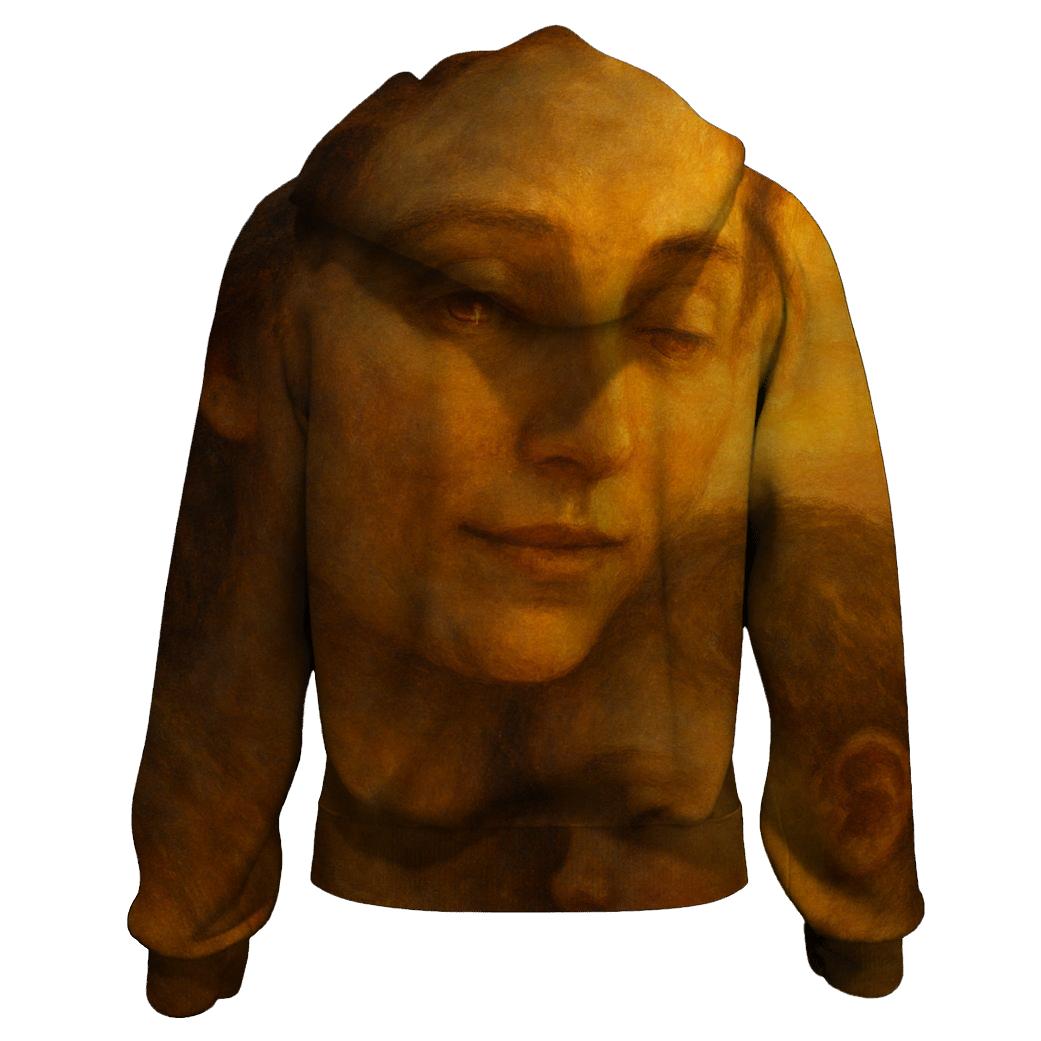 The Eternal Flame Within Her Eyes heavyweight hoodies