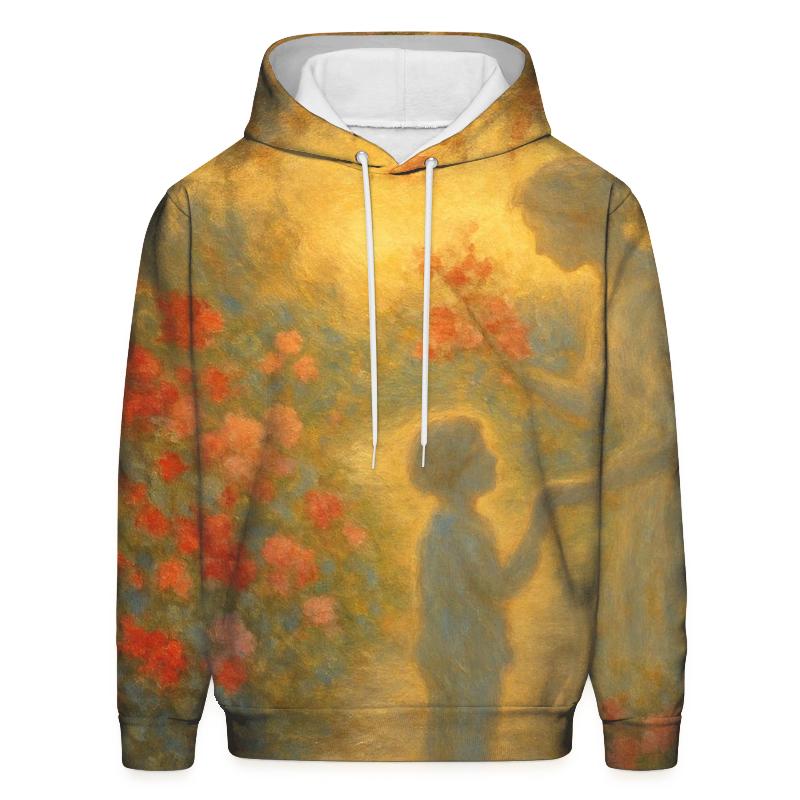 The Whispering Garden A Mother’s Voice In Every Bloom zip-up hoodies