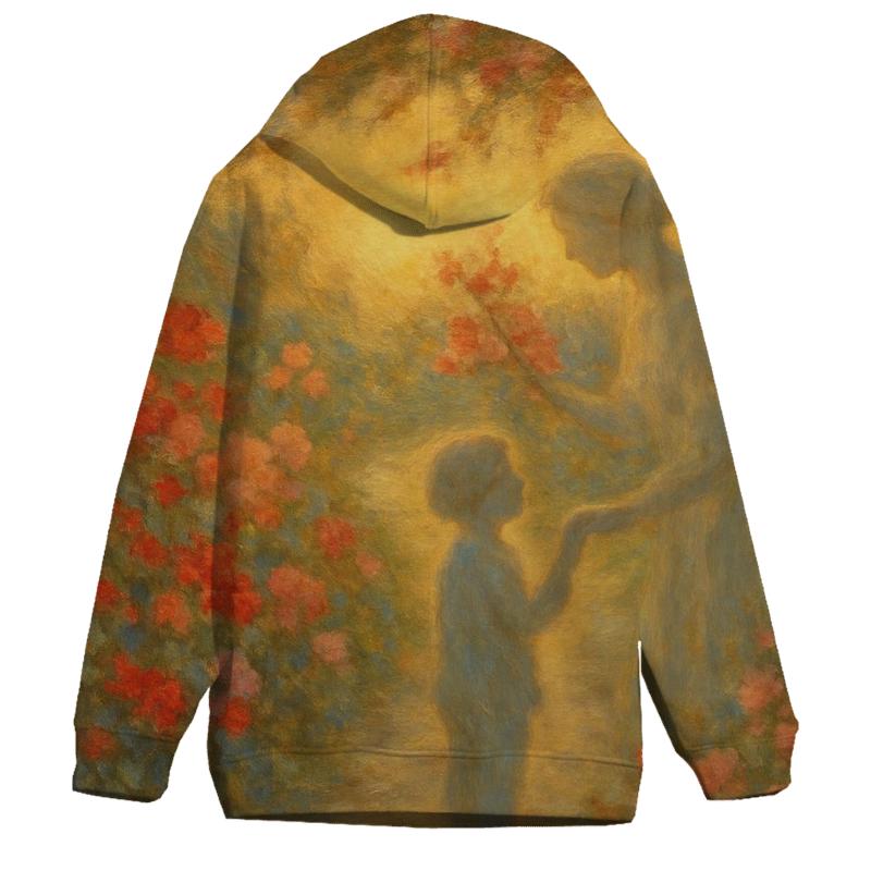 The Whispering Garden A Mother’s Voice In Every Bloom zip-up hoodies