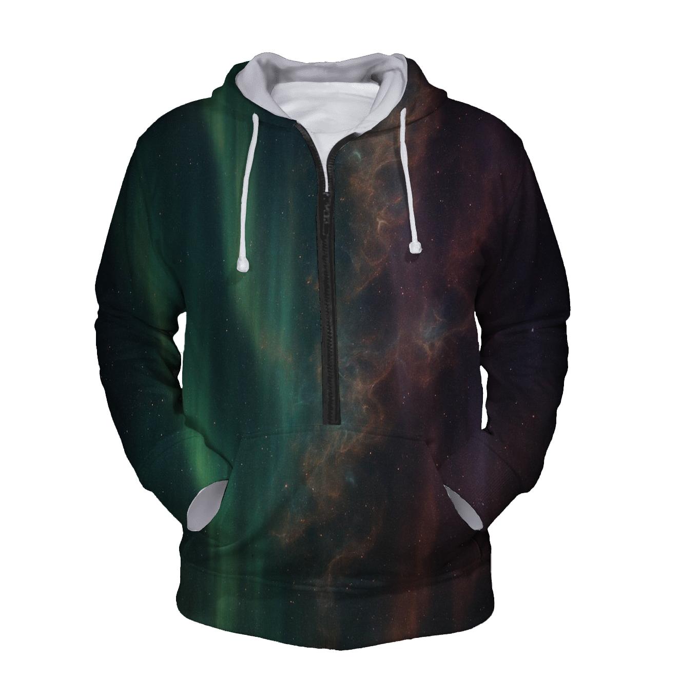 Auroral Filament Canopy premium hoodies