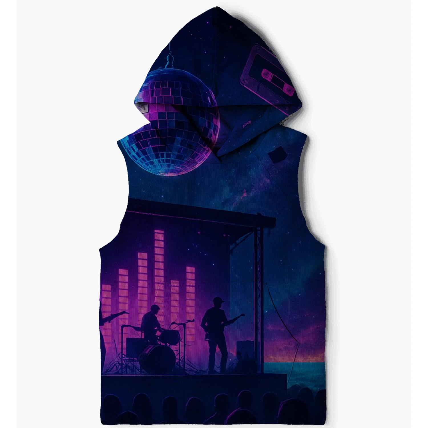 Nebula Night Concert graphic hoodies