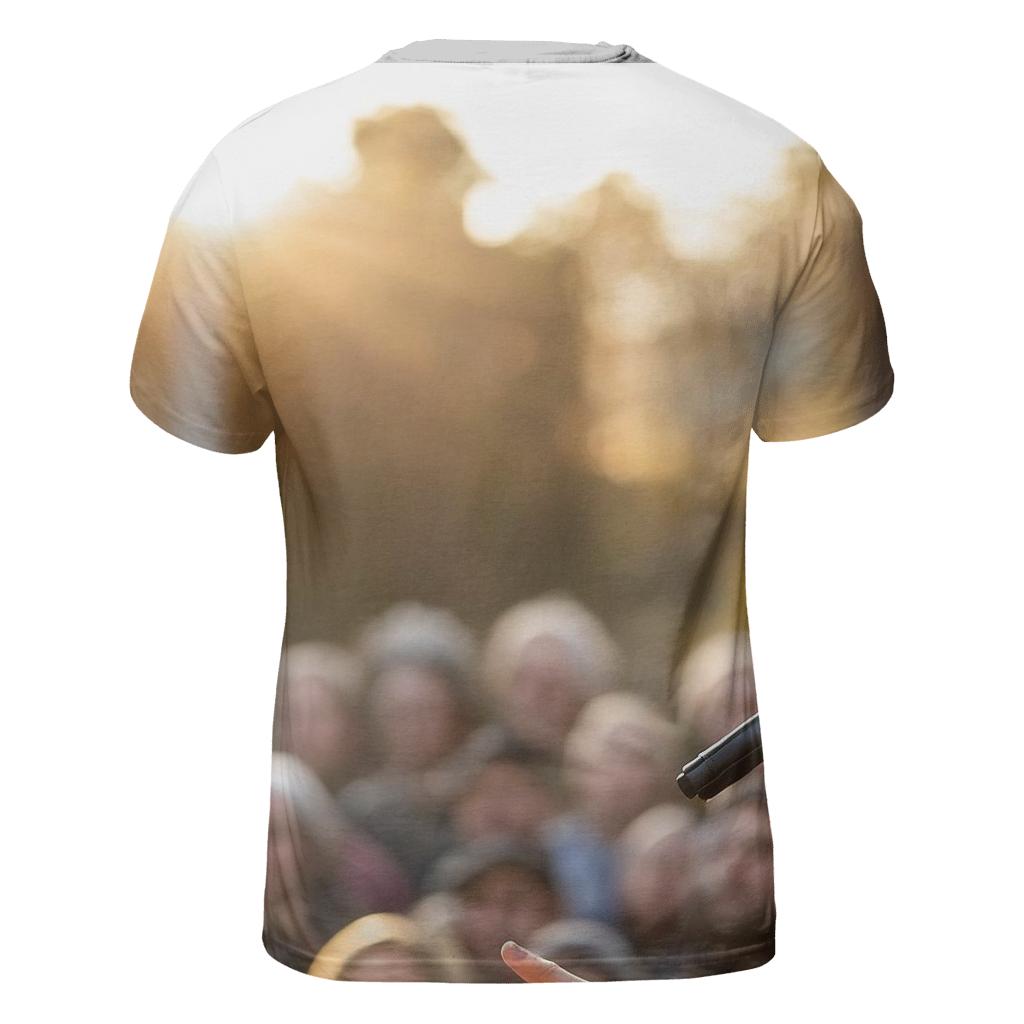 Charlie Kirk In A Community Discussion personalized full print shirts