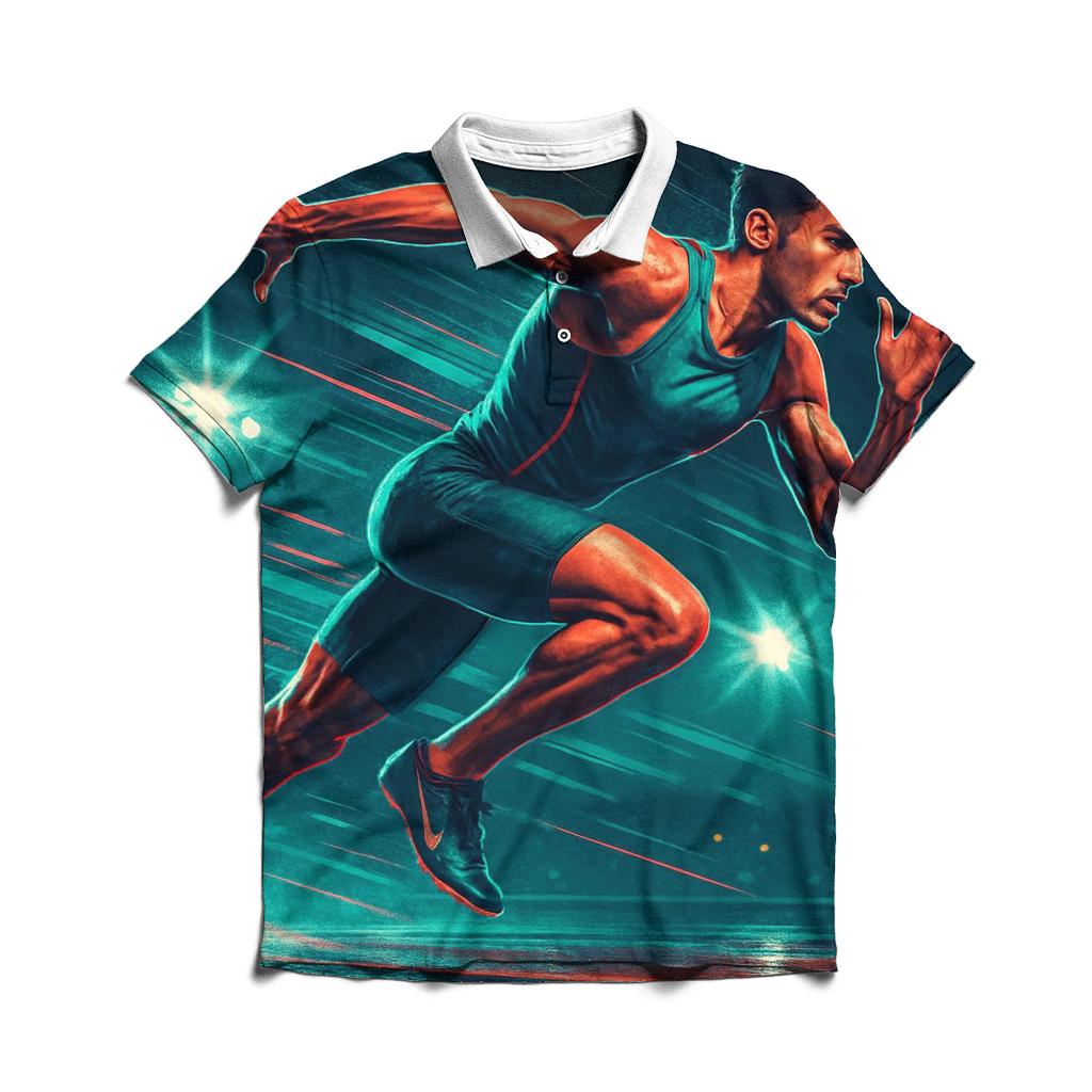 Stadium Night Sprint classic pique polos