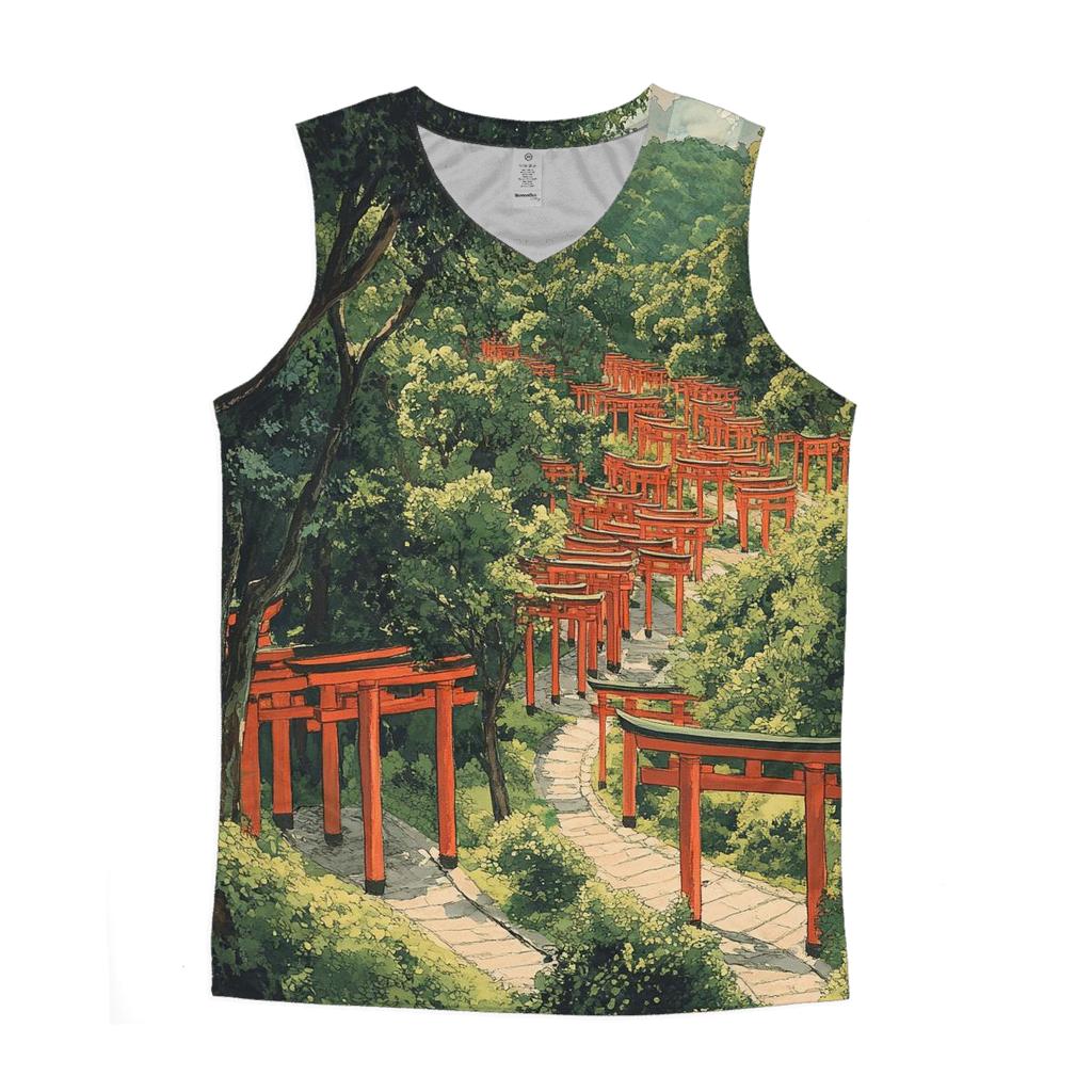 Fushimi Inari Taisha stylish racerback tanks