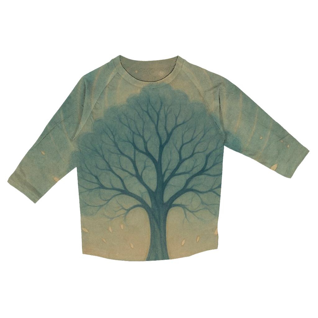 Celestial Quietude cotton quarter sleeve shirts