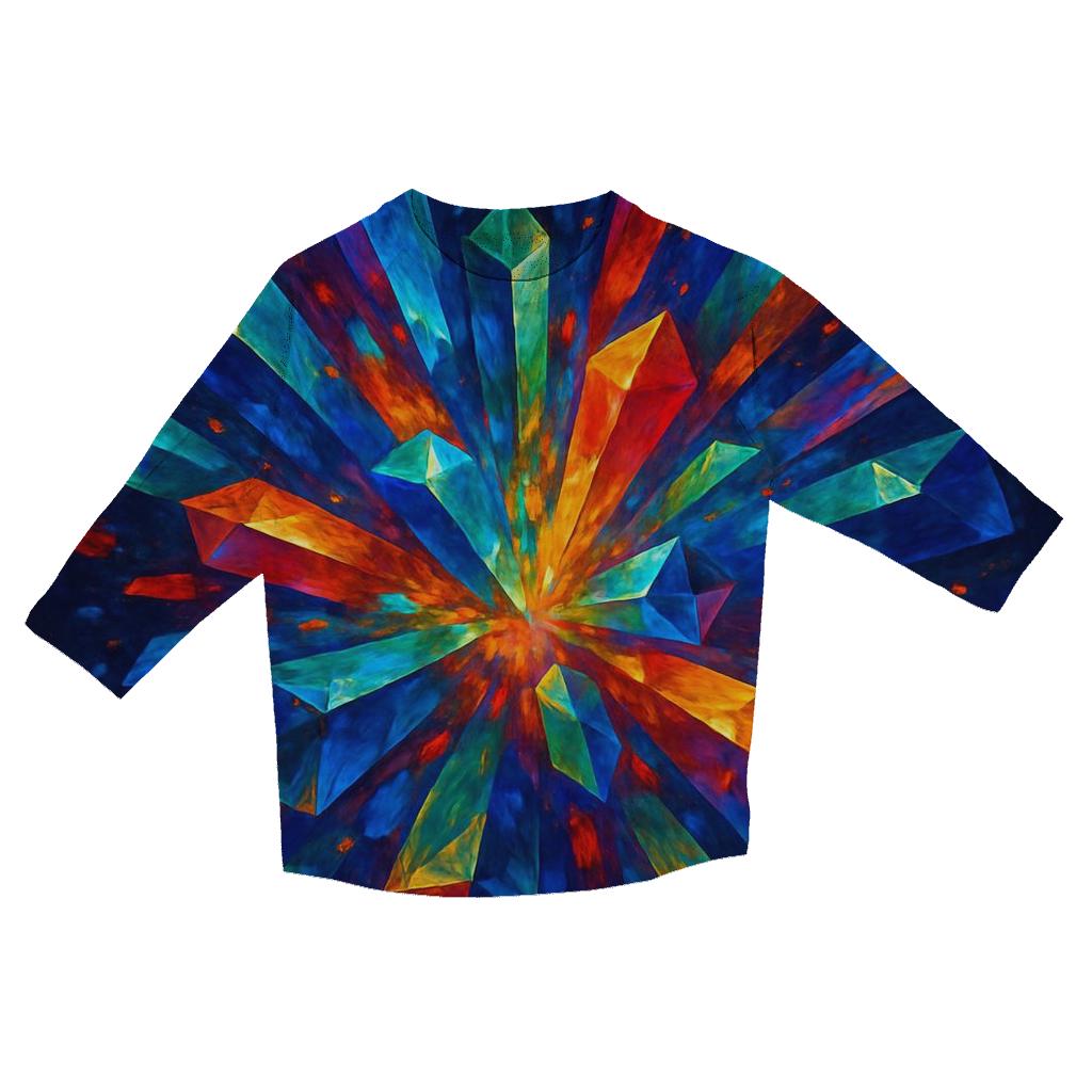 Kaleidoscope Magic personalized 3/4 sleeve tees