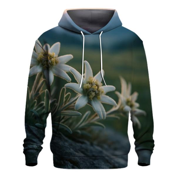 Dawn Harvest Of Alpine Edelweiss custom hoodies