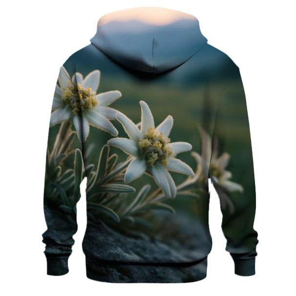 Dawn Harvest Of Alpine Edelweiss custom hoodies