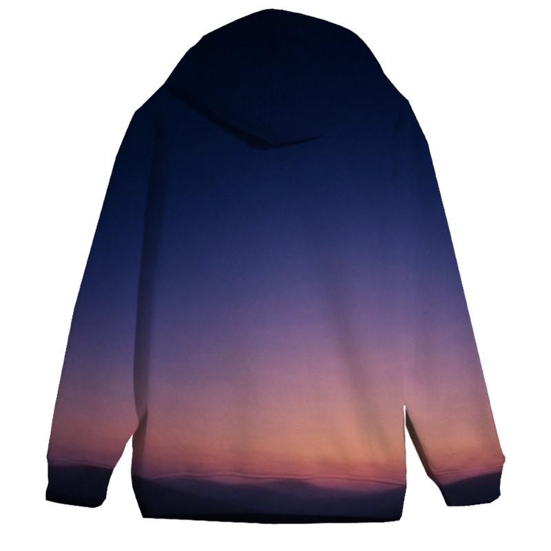 Celestial Dawn Glow printed hoodies