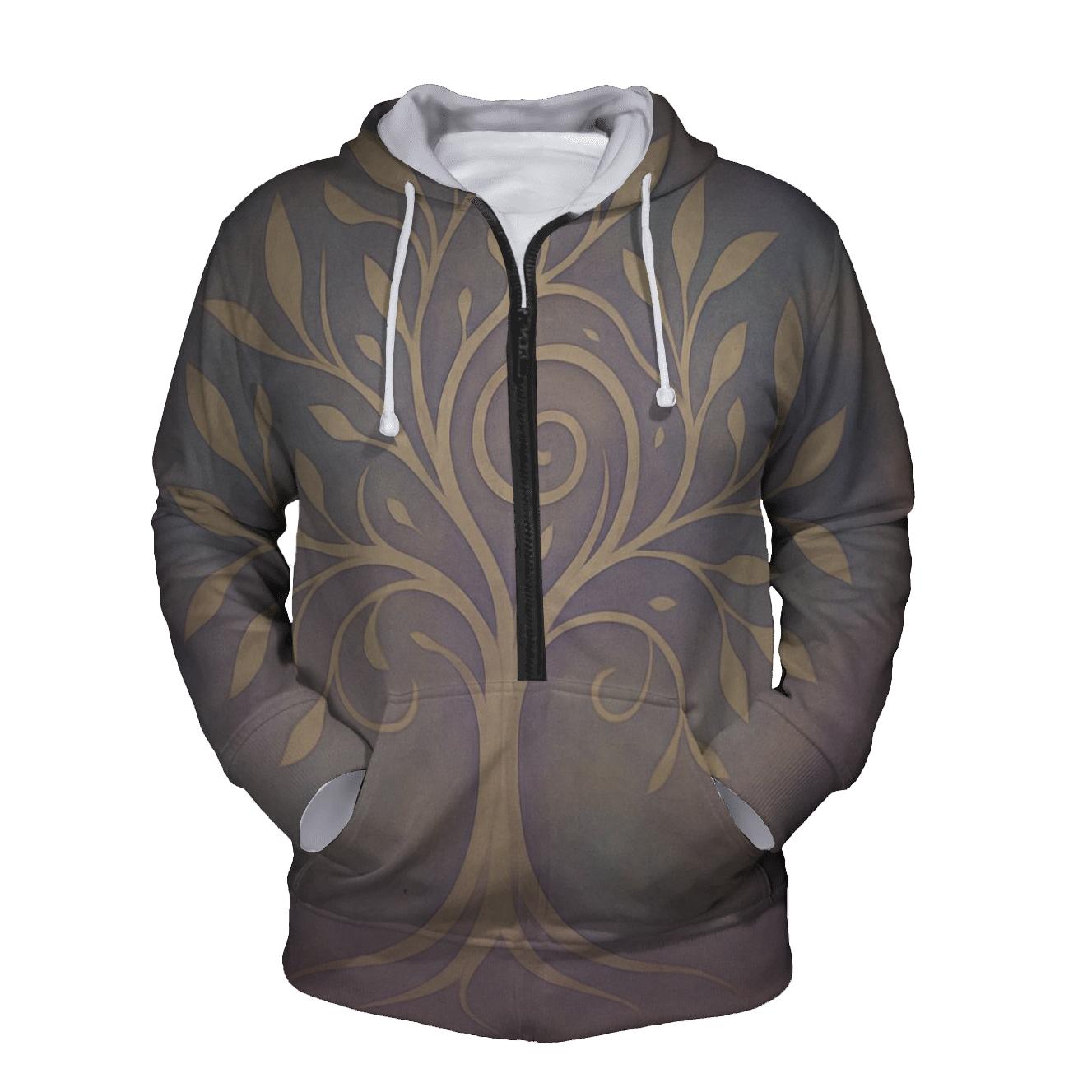 Luminous Harmony embroidered hoodies