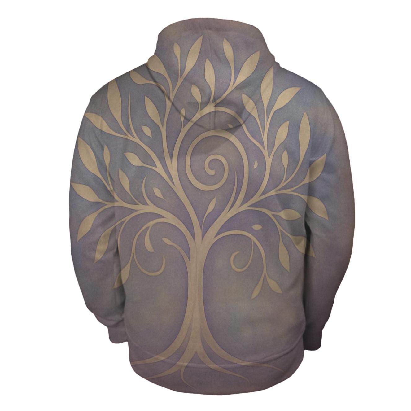 Luminous Harmony embroidered hoodies