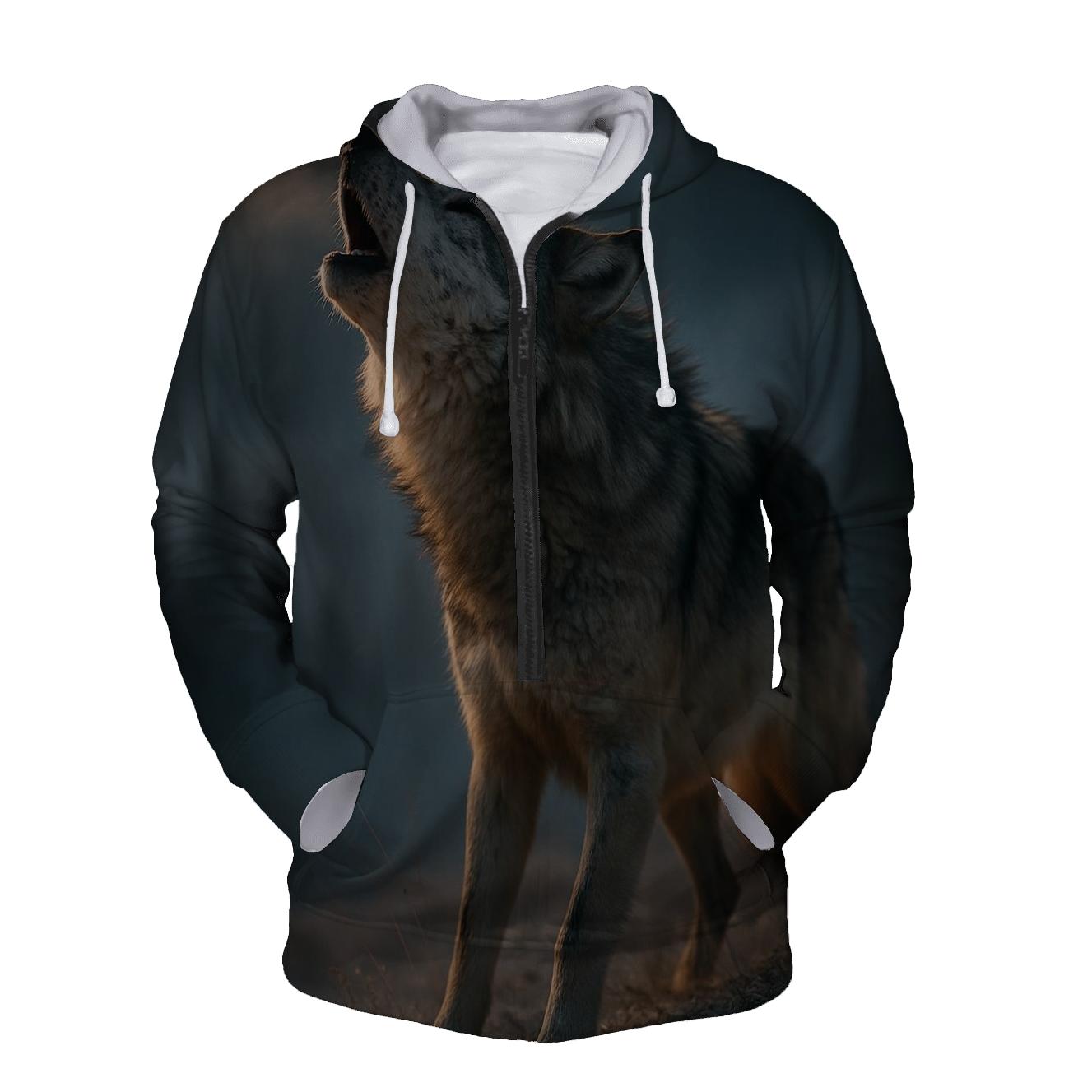 Alpha At Dawn Ridge embroidered hoodies