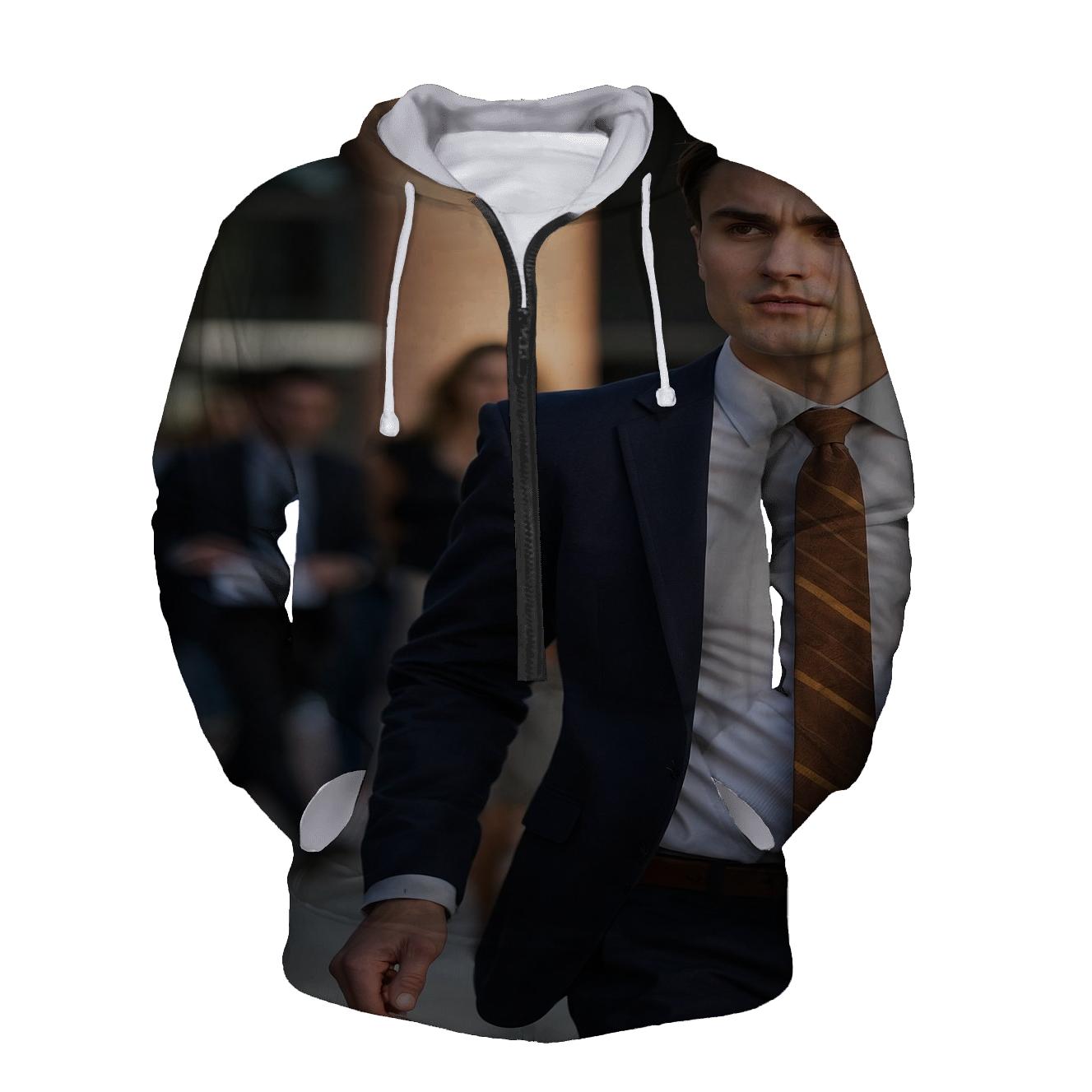 Campus Forum Exit Interview embroidered hoodies