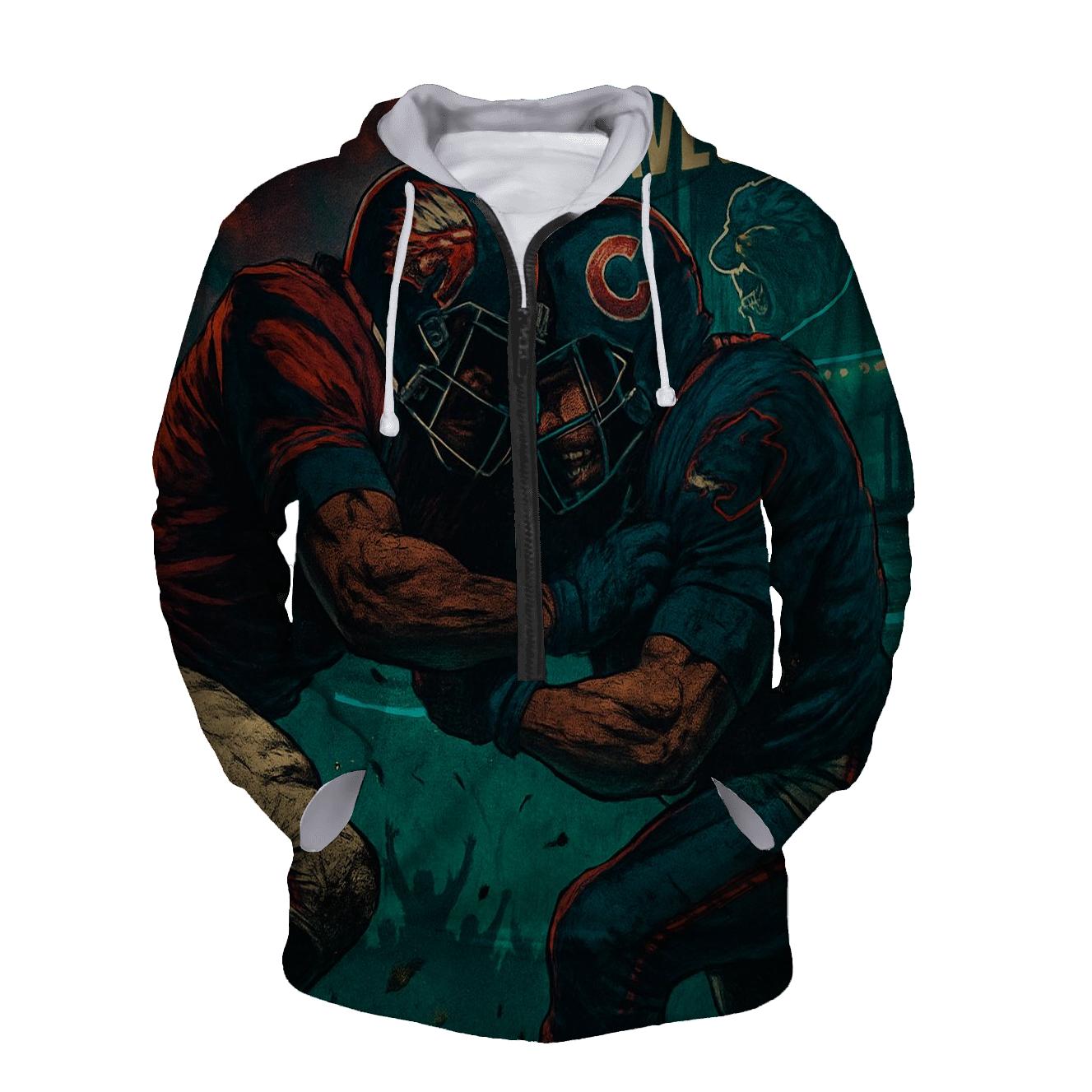 Braves Vs Cubs Battleground Clash hoodies fashion