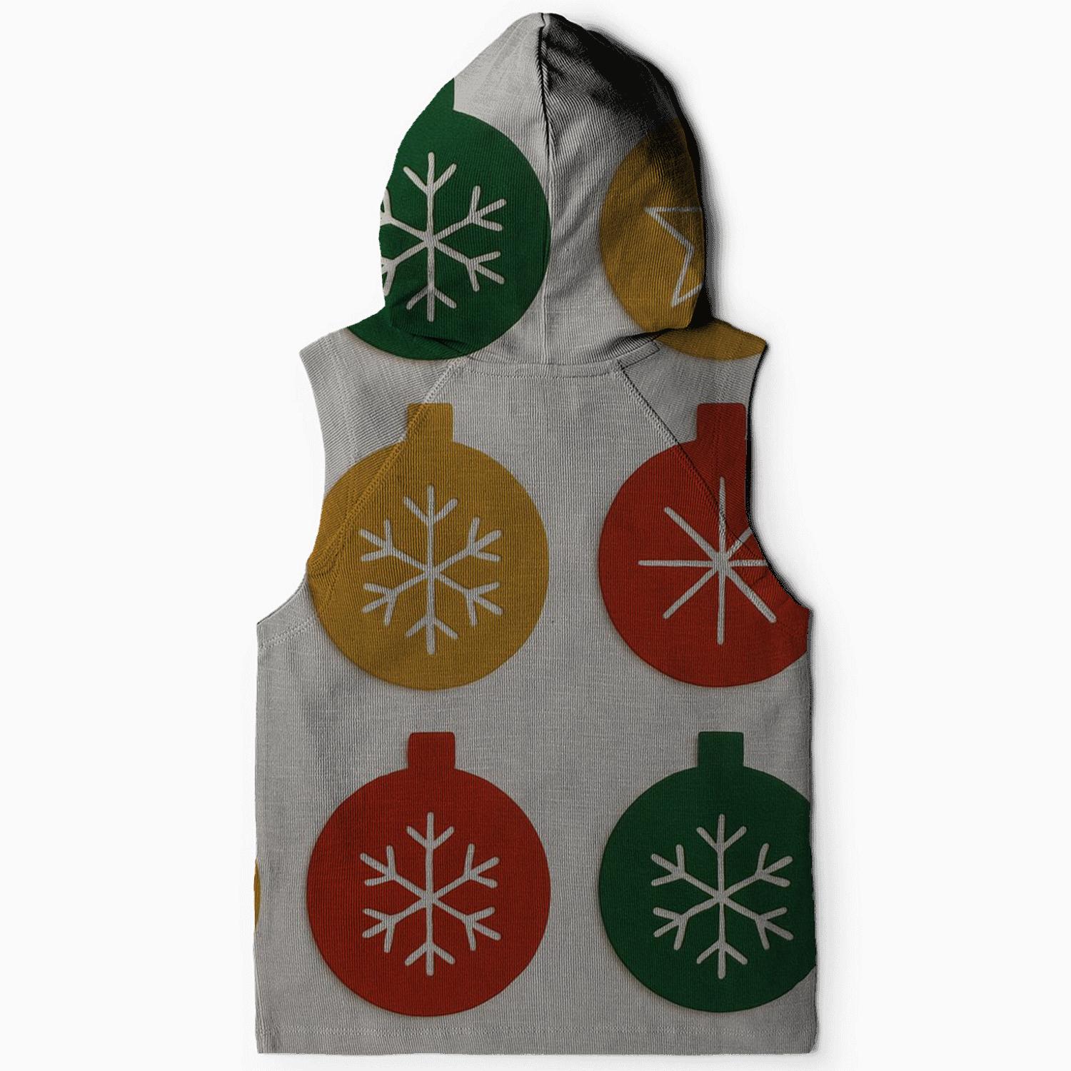 Joyful Christmas Ornaments graphic hoodies