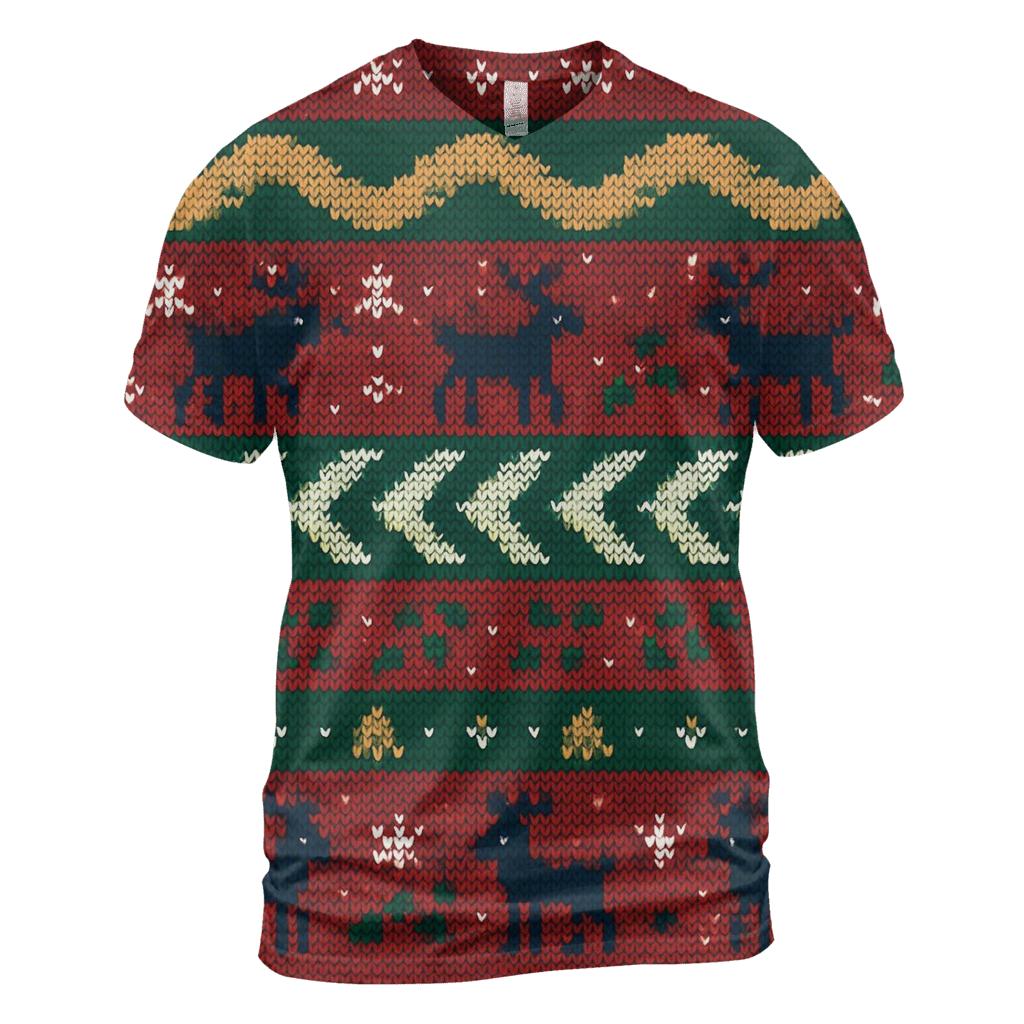 Tinsel Tangle Sweater Tile Design unique graphic print tees