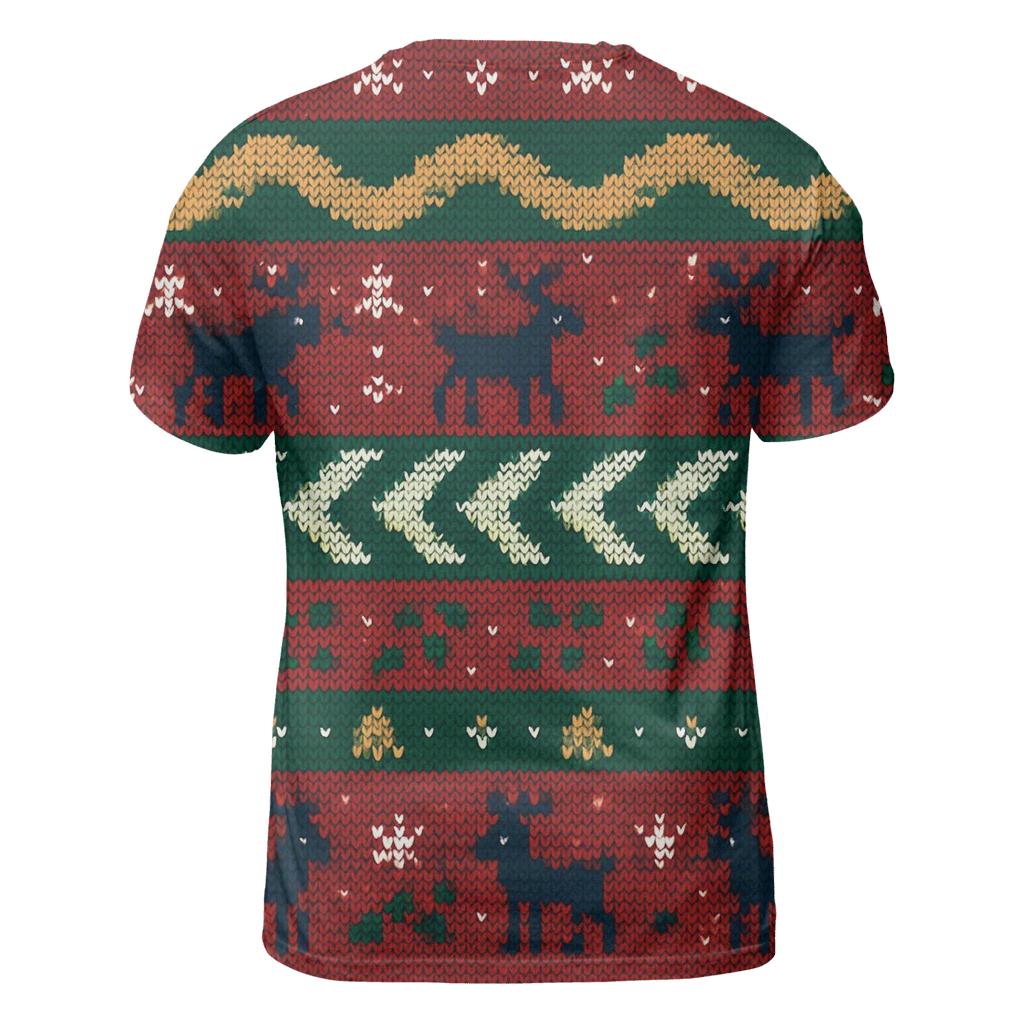 Tinsel Tangle Sweater Tile Design unique graphic print tees