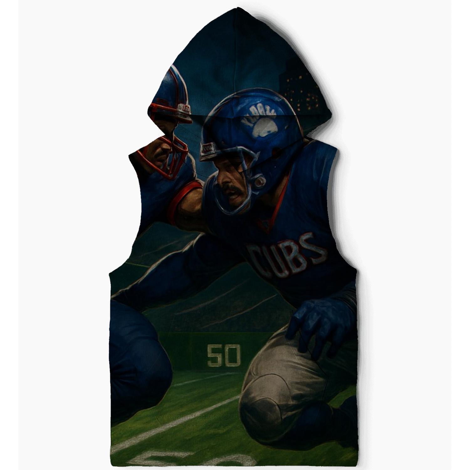 Tomahawk Gridiron Versus North Side Roar embroidered hoodies