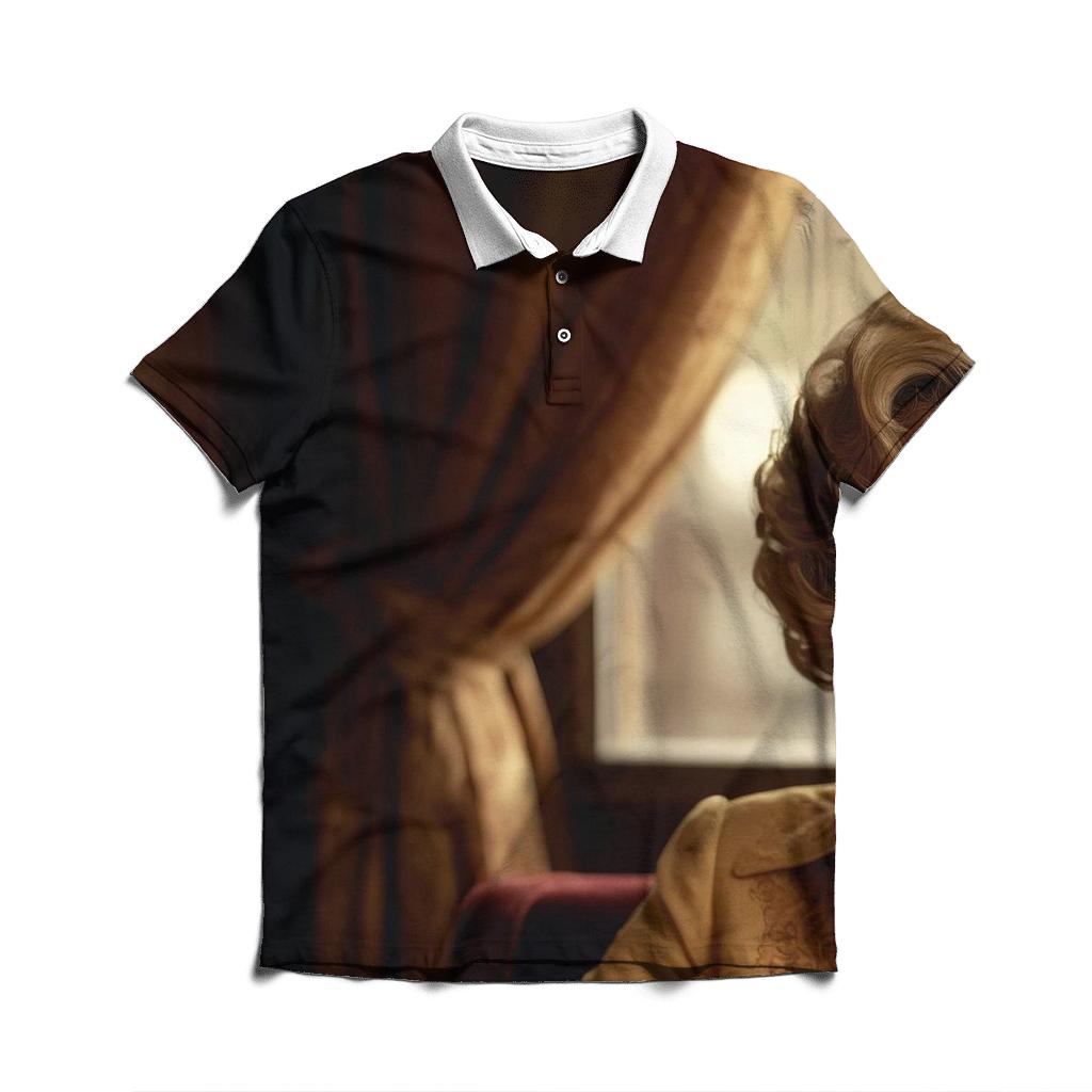 Polly Holliday Embracing Southern Theater Heritage branded logo polo shirts