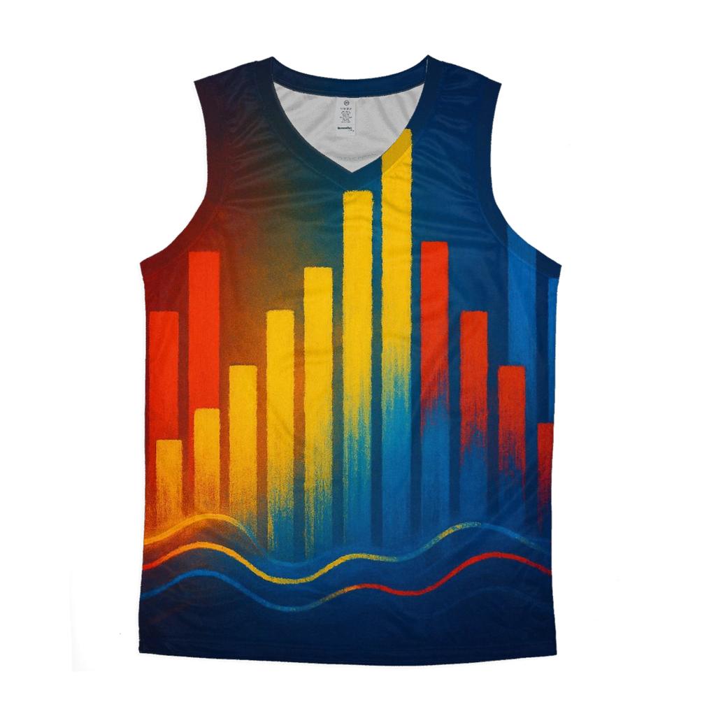 Equalizer Wave stylish racerback tanks