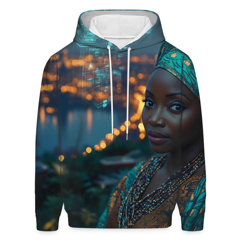 Lupita Nyongo: Whispering Shadows Of Wakandas Heart graphic hoodies
