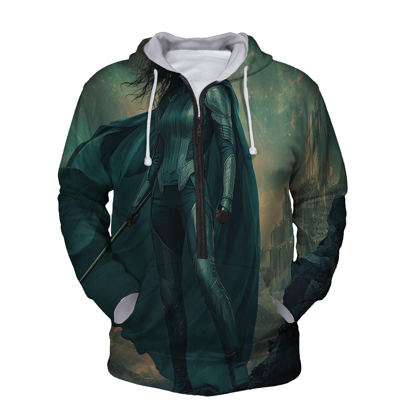 Tessa Thompson: Rebellious Valkyrie Of New Asgard hoodies fashion