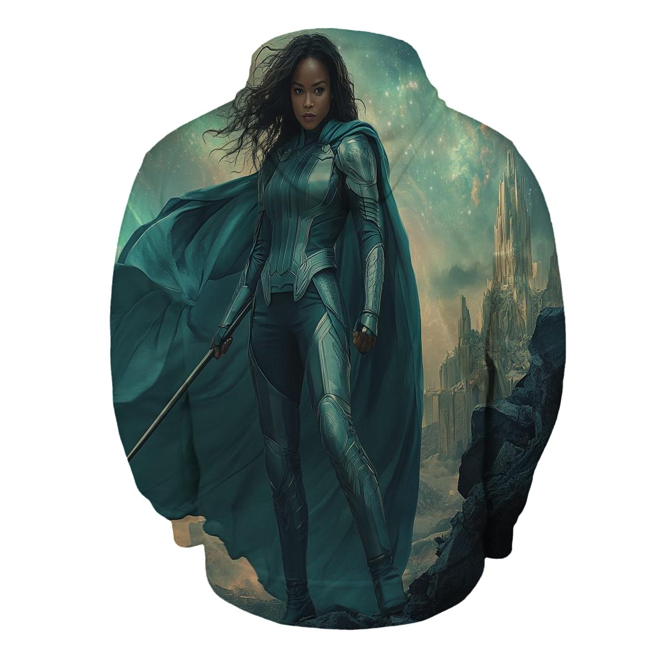Tessa Thompson: Rebellious Valkyrie Of New Asgard hoodies fashion