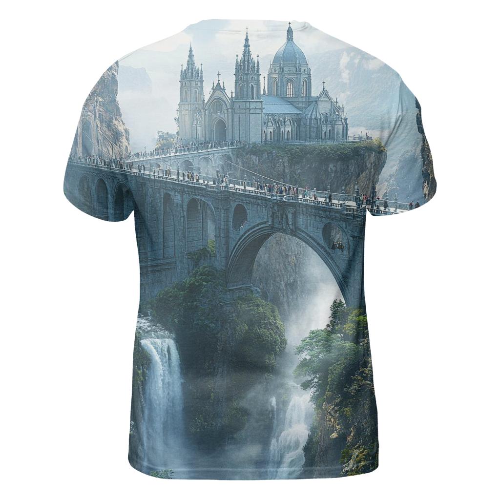 Santuario De Las Lajas - Ipiales statement graphic shirts