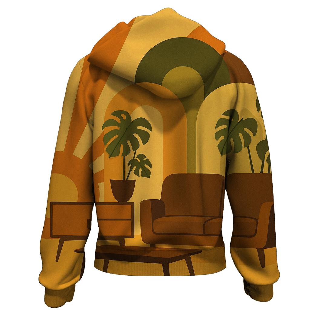 Sunburst Living Room Groove hoodie styles