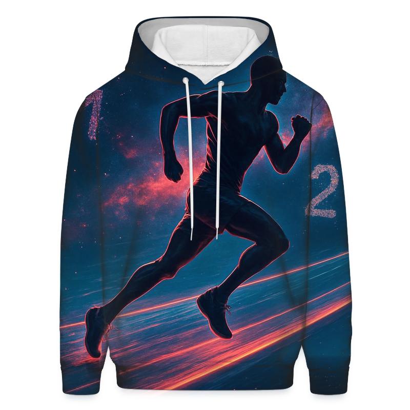Cosmic Marathon pullover hoodies