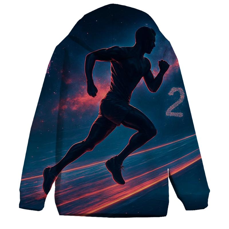 Cosmic Marathon pullover hoodies