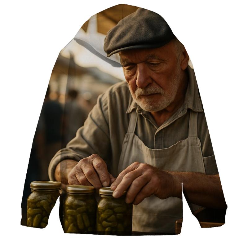 Cornichon Market Historian custom hoodies