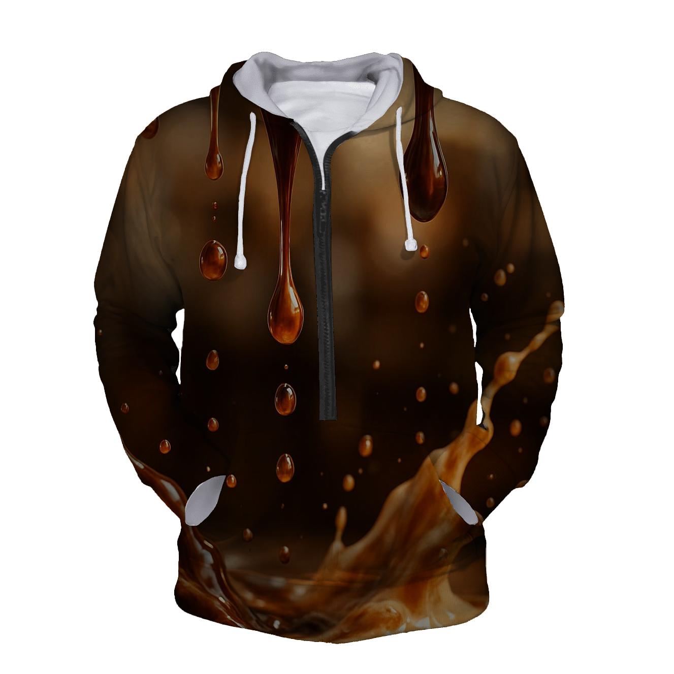 Espresso Cascade designer hoodies