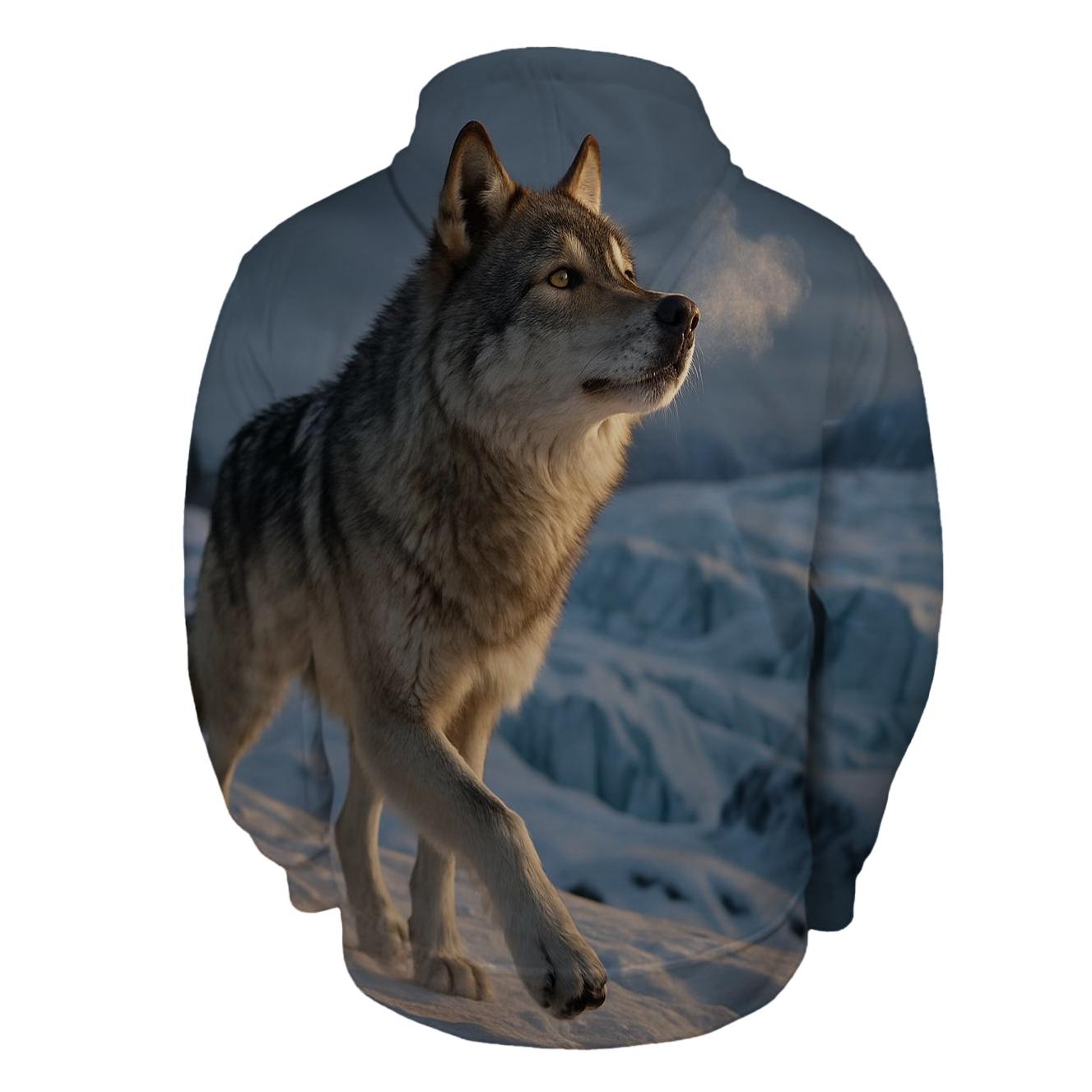 Lone Alpha At Glacial Pass hoodie styles