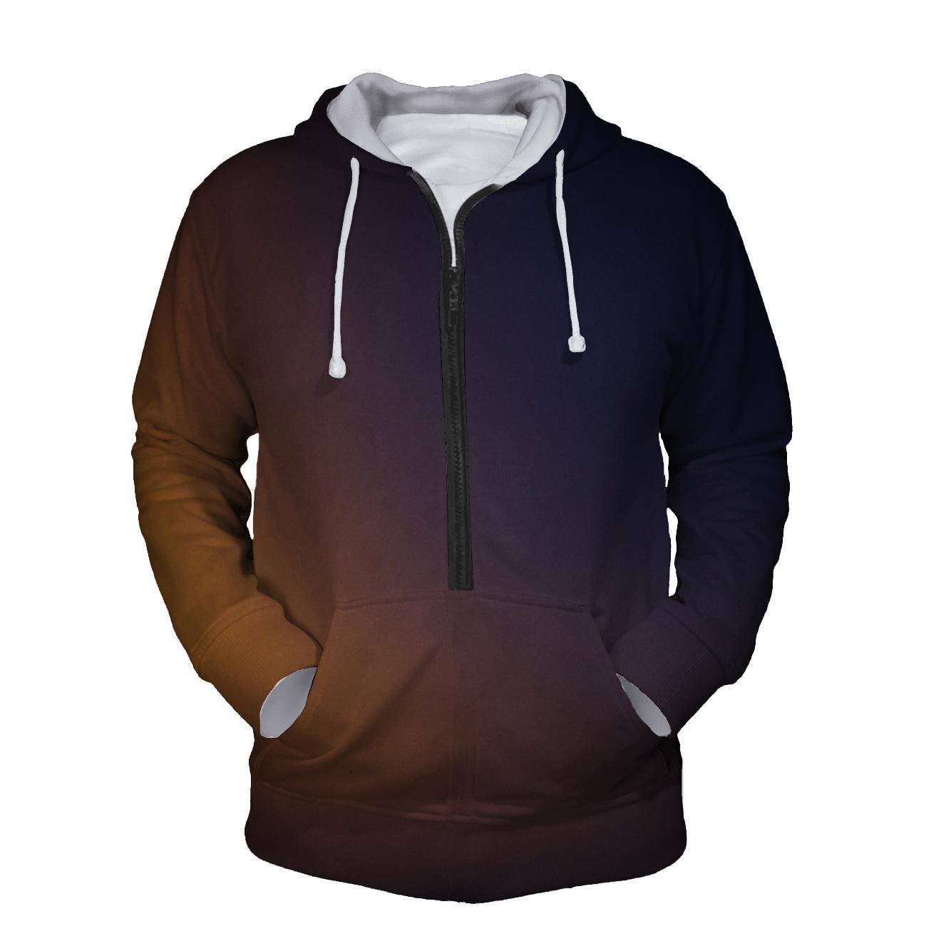 Amber To Indigo Drift heavyweight hoodies