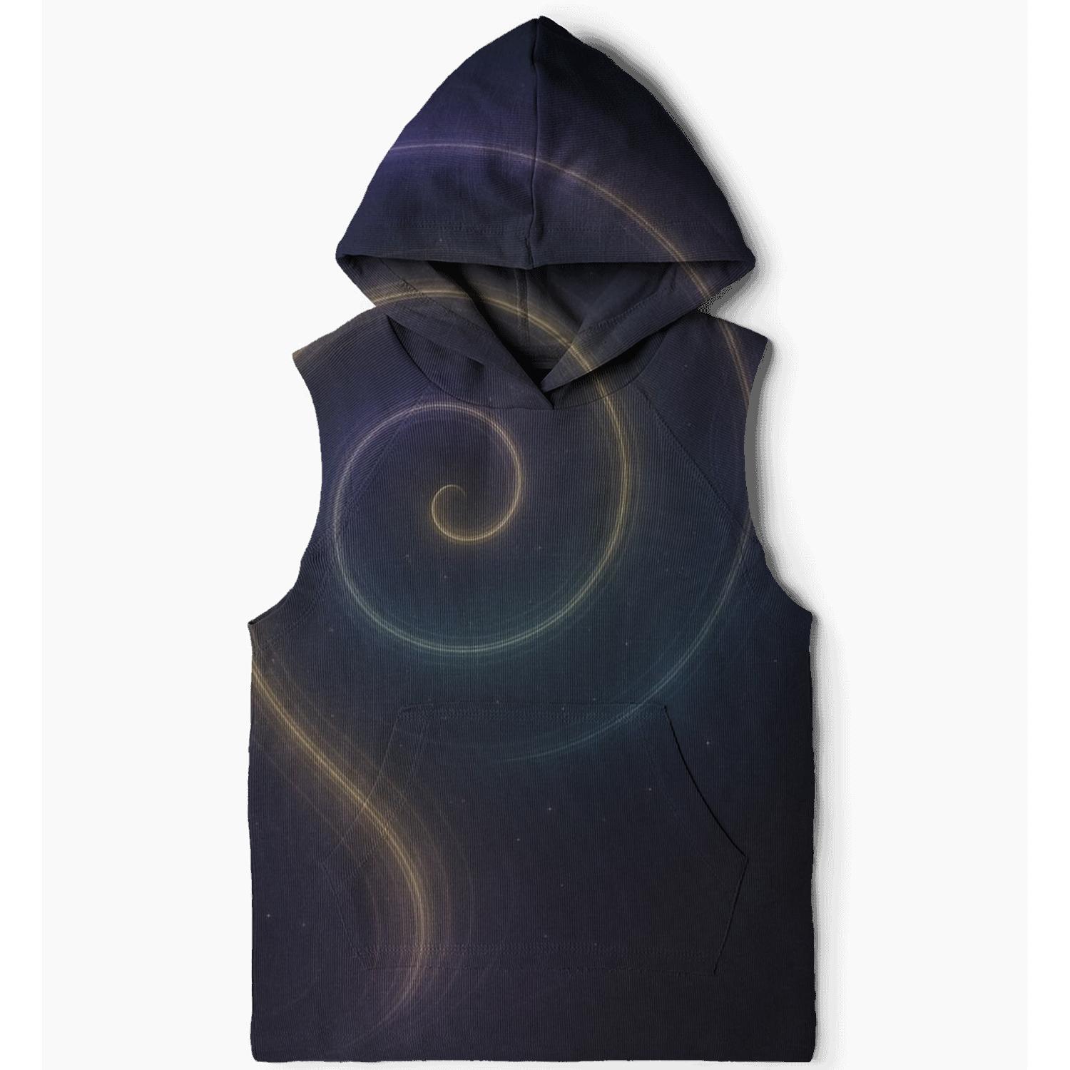 Luminescent Spiral Journey premium hoodies
