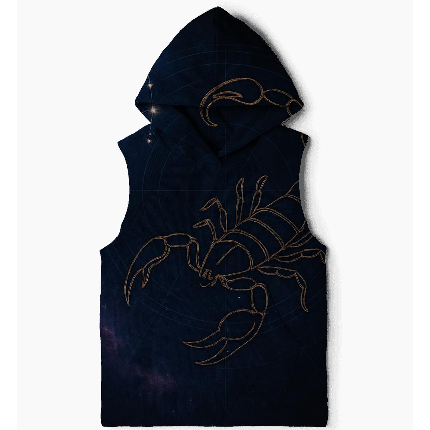 Scorpio Galactic Scorpion Night Map hoodie styles
