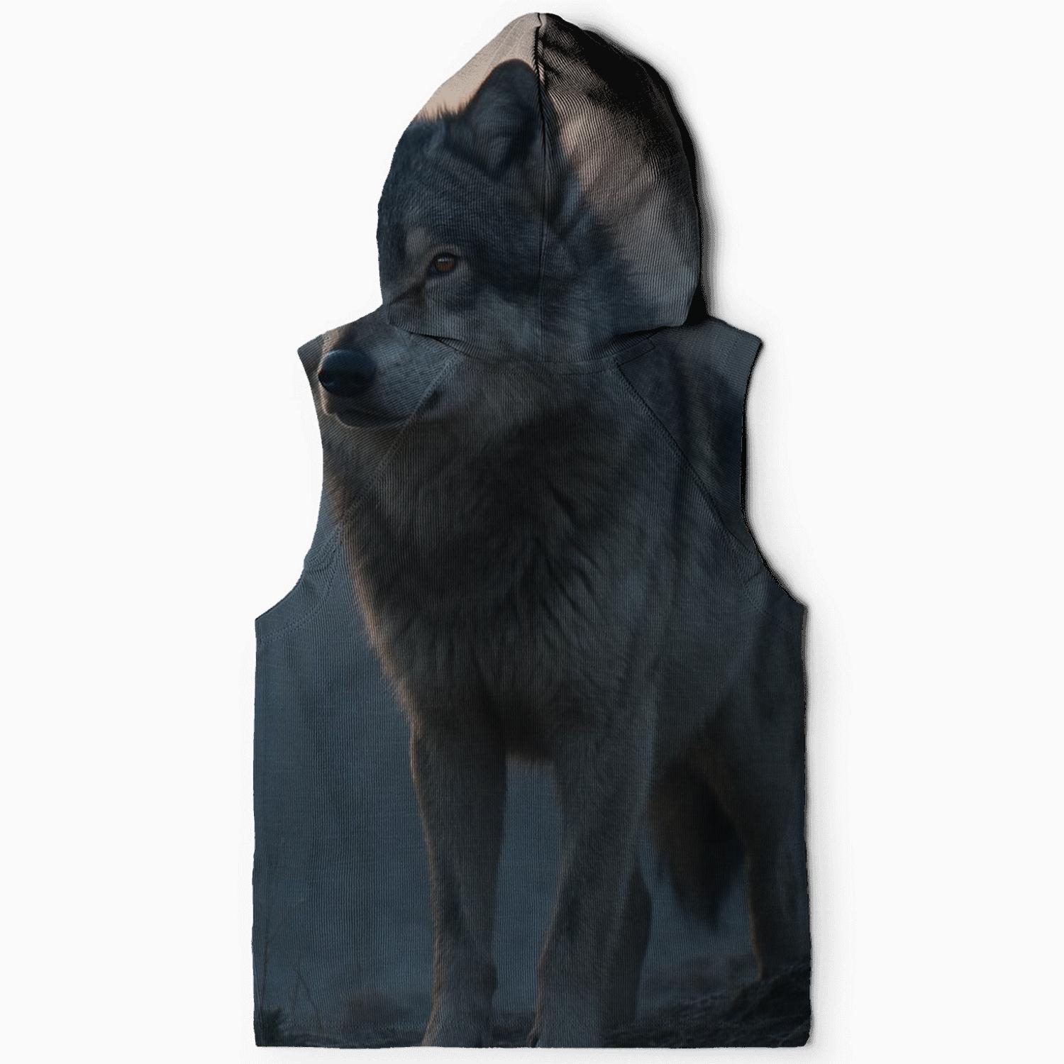 Dawn Patrol Alpha Wolf In Boreal Mist hoodie trends