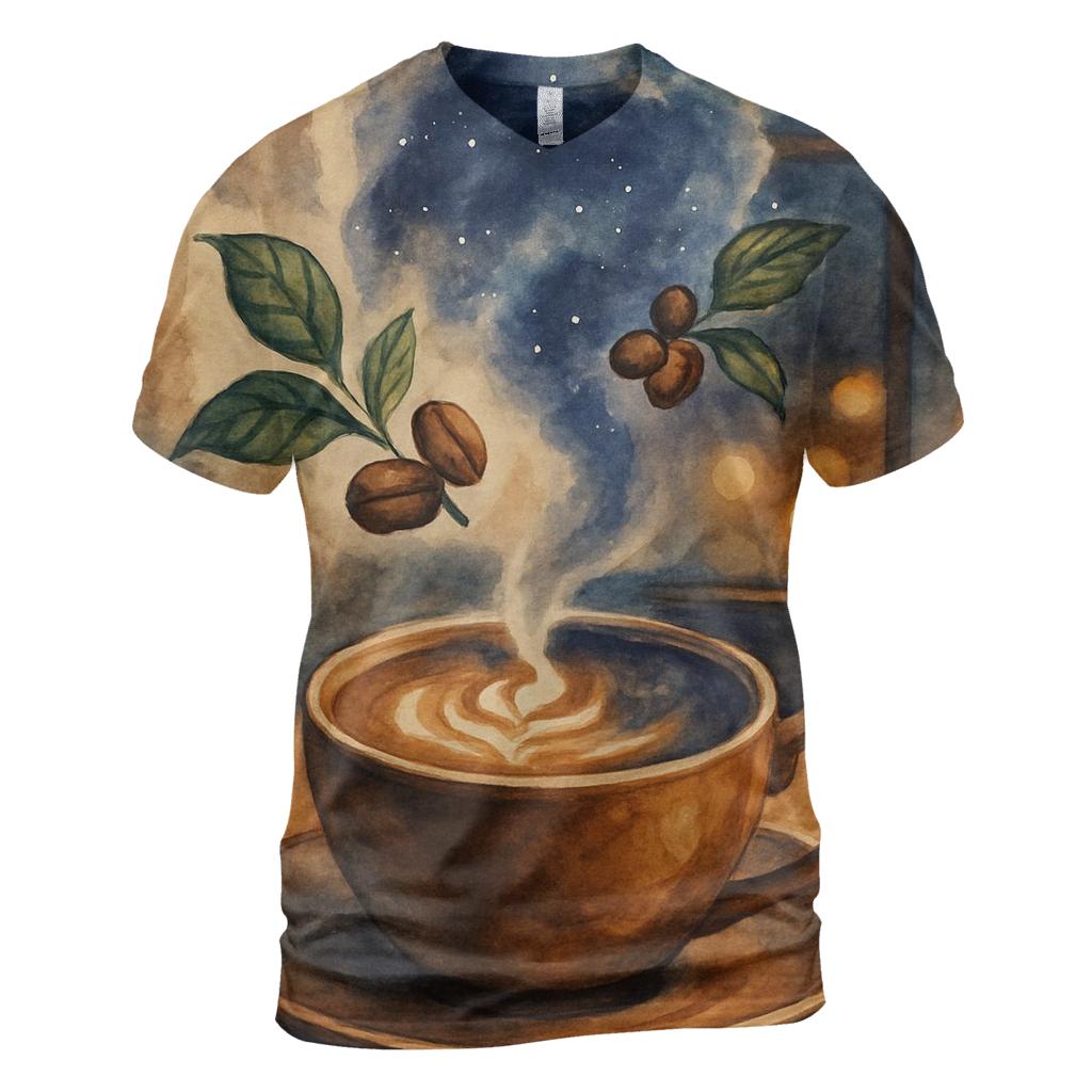Latte Nebula personalized full print shirts