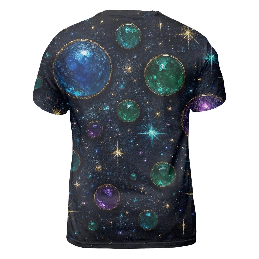 Celestial Radiance custom all-over print shirts