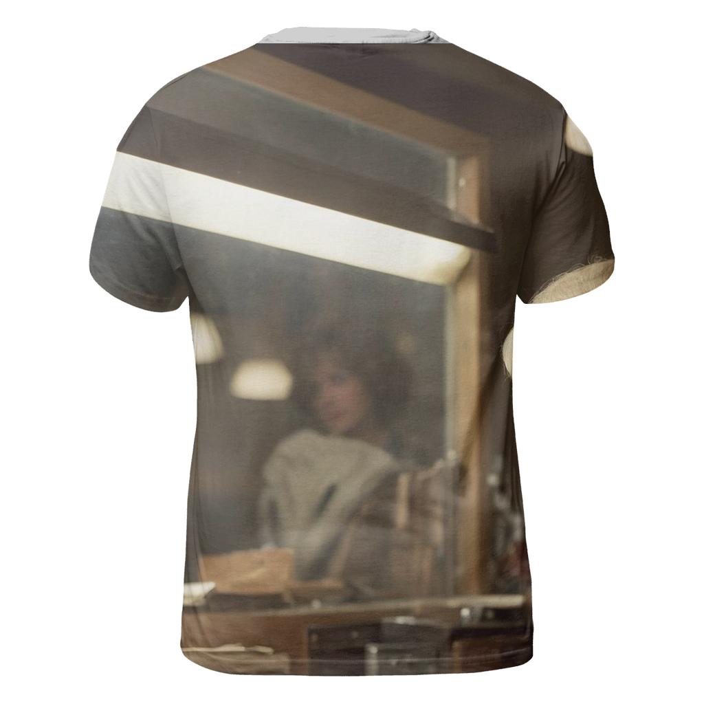 Polly Holliday Backstage Reflection creative print fashion shirts