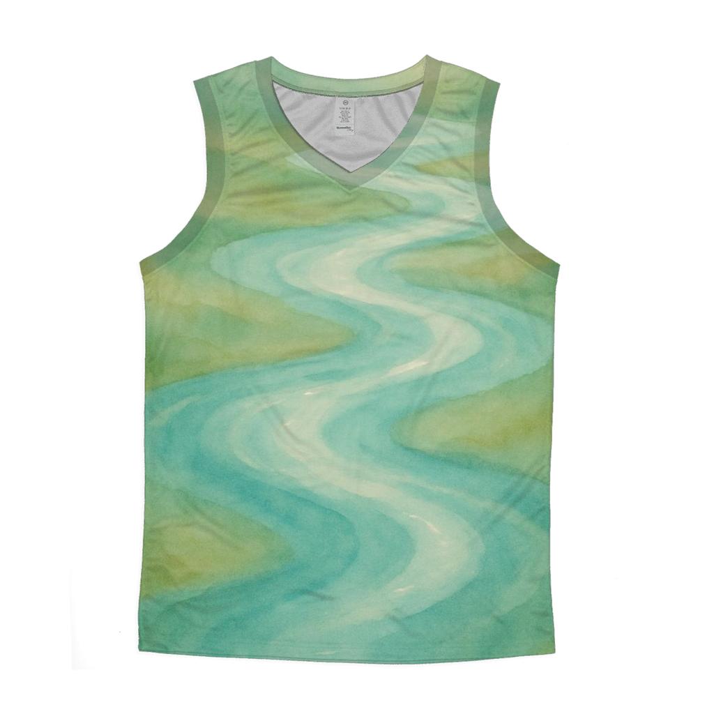 Tranquil Flow designer workout tanks