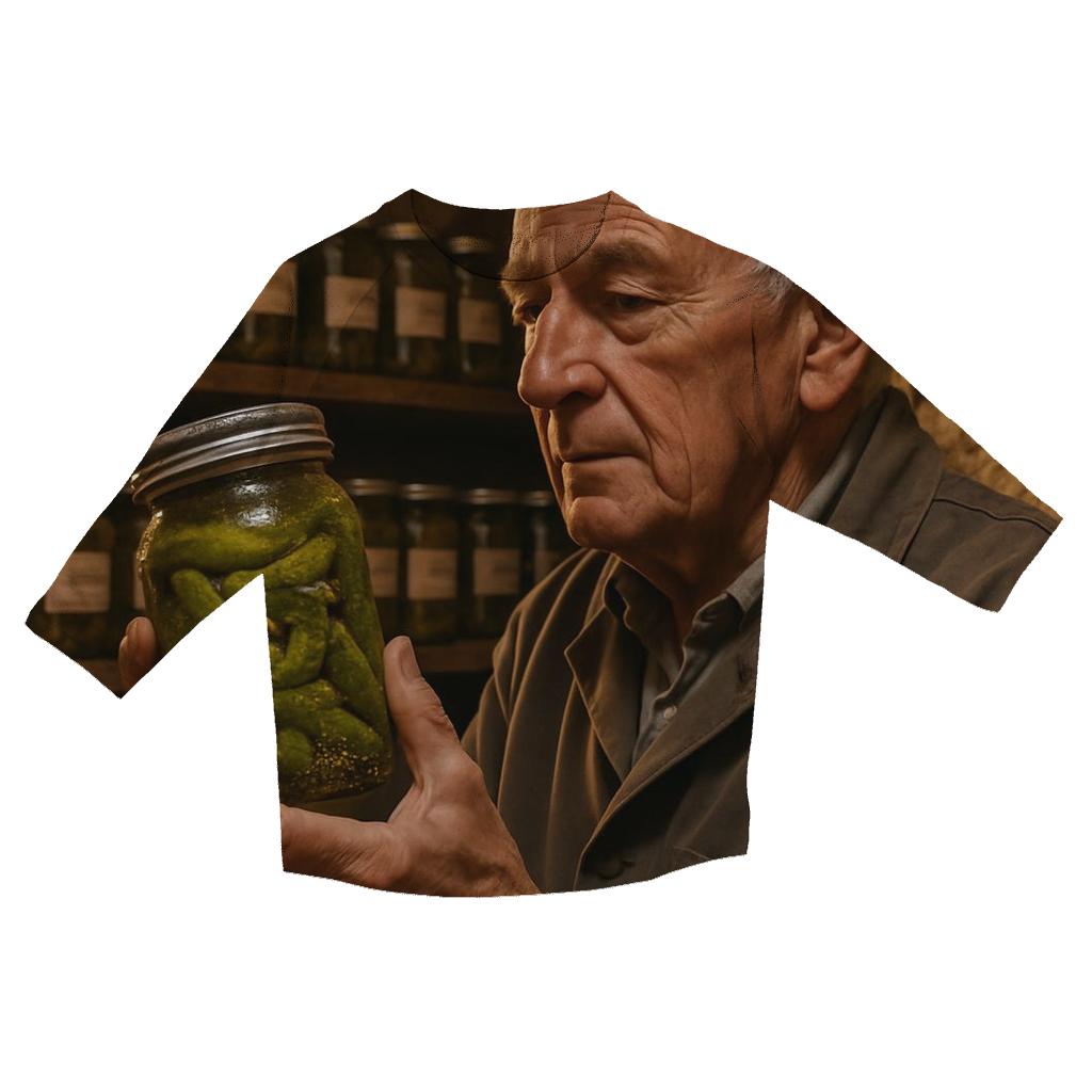 Cellar Keeper Of Cornichons stylish quarter sleeve tops