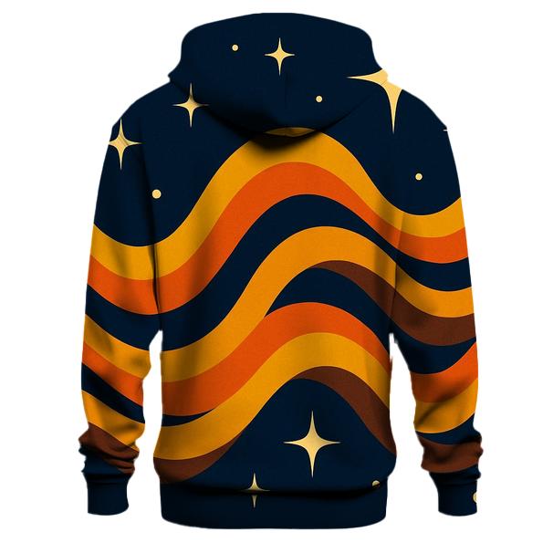 Cosmic Disco Waves hoodie designs